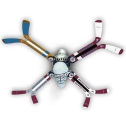 Ultimate Hockey Fans Colorado Avalanche Mismatched Double Stick Ceiling Fan