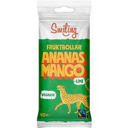 Smiling Fruit Balls Ananas, Mango and Lime 40g 40g 10st