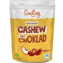 Smiling Cashew Salt Light Chocolate 150g