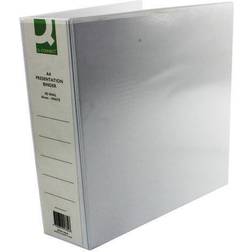Q-CONNECT Presentation 65mm 4D-Ring Binder A4 White Pk 6 KF01334Q