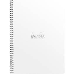 Rhodia Rhodia Notebook Spiral Vit A4 Linjerat