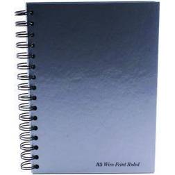 Pukka Pad Pukka Pad Notebook Wirebound Hardback 90gsm Ruled Perforated 160pp A5