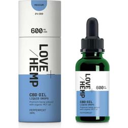 Love Hemp CBD Oil Peppermint 600mg 30ml