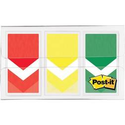 3M Arrow 1' Prioritization Page Flags Red/Yellow/Green 60/Pack 682ARRRYG