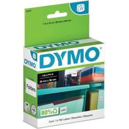 Dymo DYM30374 Nonadhesive Appointment Cardstock Labels 300 Roll White