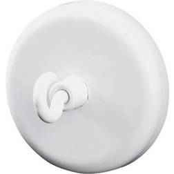 Dahle Magnet Novus (Ø x H) 47 mm x 32 mm rund, med krog Hvid 1 stk 95861