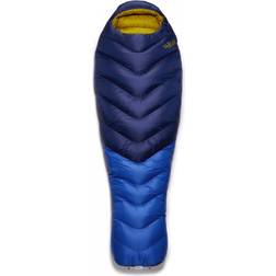 Rab Neutrino 800 Slaapzak Blauw MAX. 200CM LEFT