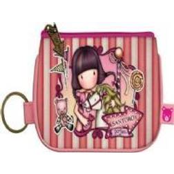 Santoro London Purse on the Gorjuss Fairground Zipper Keychain