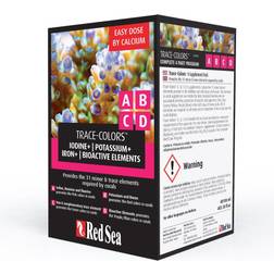 Red Sea Coral Coloration A,B,C D