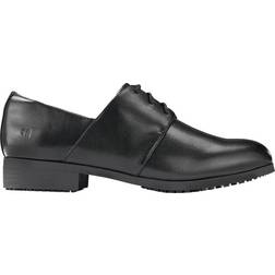 Shoes For Crews Elegant Lædersko Med Snøre - Sort