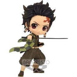 Banpresto Kimetsu No Yaiba Demon Slayer Tanjiro Kamado Q posket Figur 14cm