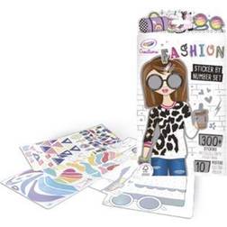 Crayola Fashion Sticker by Number Set