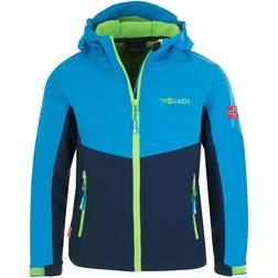 Trollkids Kid's Kristiansand Jacket - Veste Softshell - Bleu