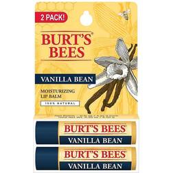 Burt's Bees Vanilla Bean Moisturizing Lip Balm Twin Pack