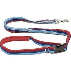 FurHaven Classic Stripe Easy-Tether Reflective Bungee Dog Leash