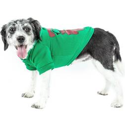 Petlife LED Cool Santa Shades Sweater Costume LG