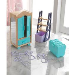 Kidkraft Dollhouse Accessory Pack: Master Closet Doll Furniture Set