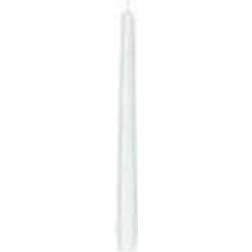 Duni Antiklys Ø22x250 mm Brændetid 6.5 timer Hvid ren stearin,2 pk x 50 stk/krt LED-lys