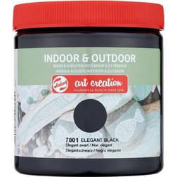 Art Creation Indoor & Outdoor Hobbyfarve 250 ml Elegant Black (7001)