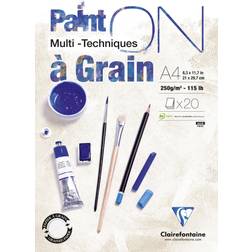 Clairefontaine PaintON Tegneblok Grain A4