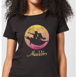 Disney Aladdin Flying Sunset Women's T-Shirt - Black