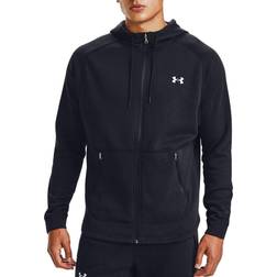 Under Armour Sweatshirt med hætte UA Charged Cotton FLC FZ HD 1357080-001 Størrelse