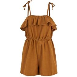 Pieces Unna Jumpsuit - Caramelo