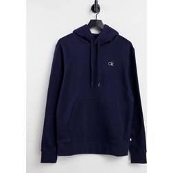 Calvin Klein Golf Hættetrøje med logo marineblå Marineblå