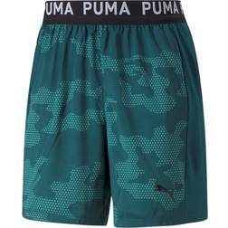 Puma Train Off Season All-Over-Print Woven 7" Trainingsshorts - Black