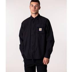 Carhartt L/s Berm Shirt 89gd Garment Male Ropa Camisas Negro