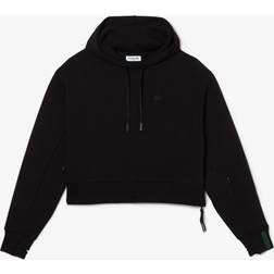 Lacoste Logo Women's Hoodie - Black