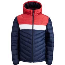 Jack & Jones Men's Light Hooded Quilt Jacket