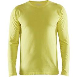 Blåkläder langærmet T-shirt, Hi-Vis