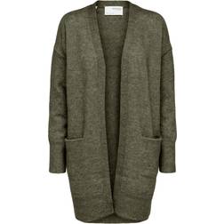Selected Lulu Cardigan - Beige Sfumato