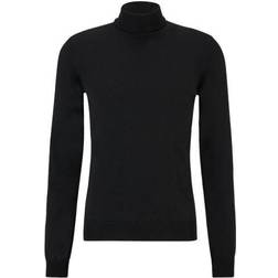 HUGO BOSS Rollkragenpullover San Thomas - Schwarz