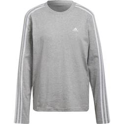 adidas Essentials 3-Stripes Long-Sleeve Top