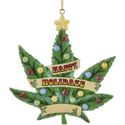 Kurt Adler Happy Holidaze Christmas Tree Ornament 4"