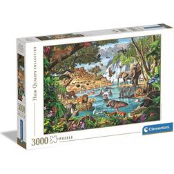 Clementoni High Quality Collection African Waterhole 3000 Pieces