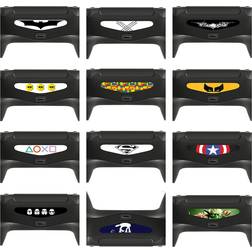 giZmoZ n gadgetZ PS4 2xLED DualShock 4 Controller Light Bar Decal Sticker - 12 x Blandet