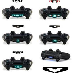 giZmoZ n gadgetZ PS4 2xLED DualShock 4 Controller Light Bar Decal Sticker - 6x Blandet