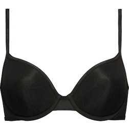 Calvin Klein Sheer Marquisette T-Shirt Bra - Black