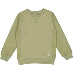 Wheat Johan Sweatshirt - Forest Mist Melange (2479f-675-4092)