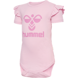 Hummel Dream Ruffle Body S/S - Parfait Pink (219362-3202)