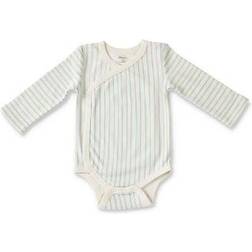 Pehr Stripes Away Surplice Bodysuit - Sea