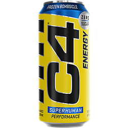 Cellucor C4 Original Carbonated Pre Workout Drink Frozen Bombsicle 12-16oz Cans