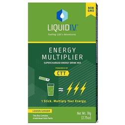 Liquid I.V. Energy Multiplier Lemon Ginger, 3.39 oz CVS