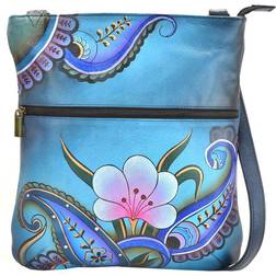 Anna by Anuschka Slim Cross Shoulder Bag - Paisley