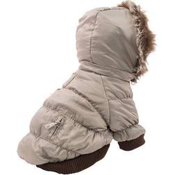 Petlife Metallic Fashion Parka Coat