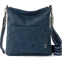 Sakroots Dam Lucia Crossbody i Repreve Eco-Twill - Indigo Spirit Desert
