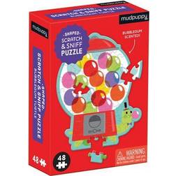 Nordstrom Bubblegum Turtle Scratch & Sniff Shaped Mini Puzzle 48 Pieces